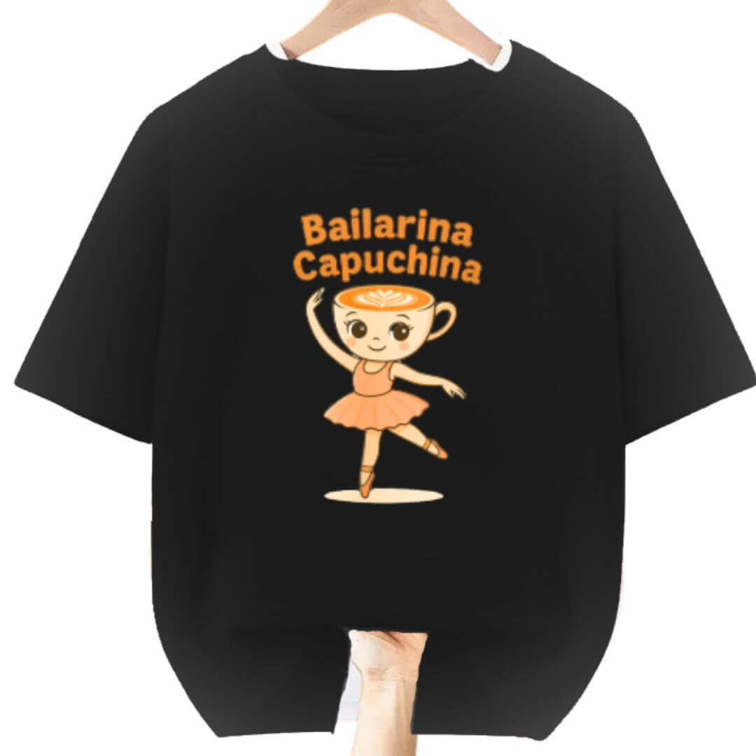 POLO BALLERINA CAPUCHINA DE TRALALERO TRALALA PELUCHE - TALLA 6 HASTA XL - 1