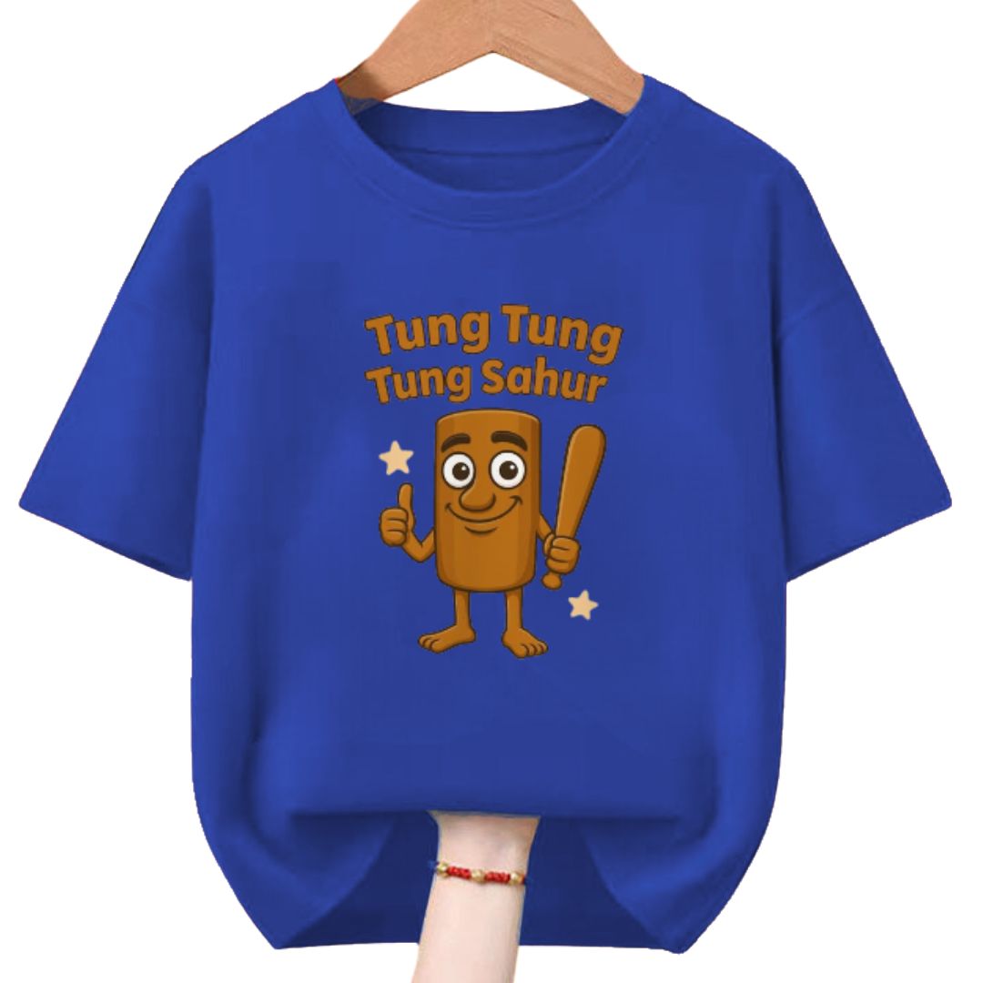 POLO TUN TUN TUN SAHUR DE TRALALERO TRALALA PELUCHE - TALLA 6 HASTA XL - 1