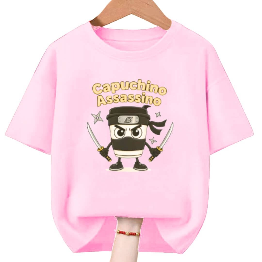 POLO CAPUCCINO ASSASINO DE TRALALERO TRALALA PELUCHE - TALLA 6 HASTA XL - 1