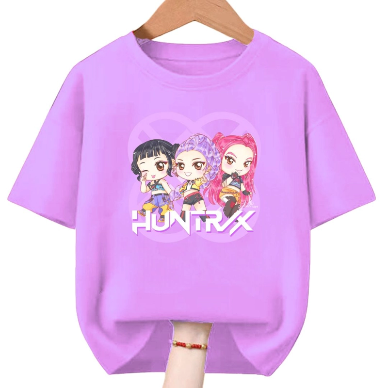 POLO ALGOFON HUNTRIX KPOP DEMON HUNTERS PELUCHE - TALLAS 6 A XL - 1