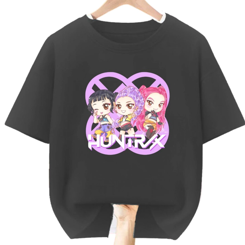 POLO ALGOFON HUNTRIX KPOP DEMON HUNTERS PELUCHE - TALLAS 6 A XL - 1