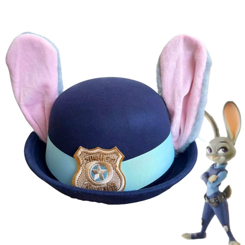GORRO CONEJA JUDDY HOPPS ZOOTOPIA DISFRAZ - NIÑOS Y ADULTOS - 1