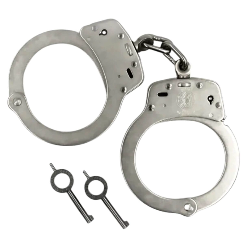 ESPOSAS METAL DE POLICIA DISFRAZ - 1