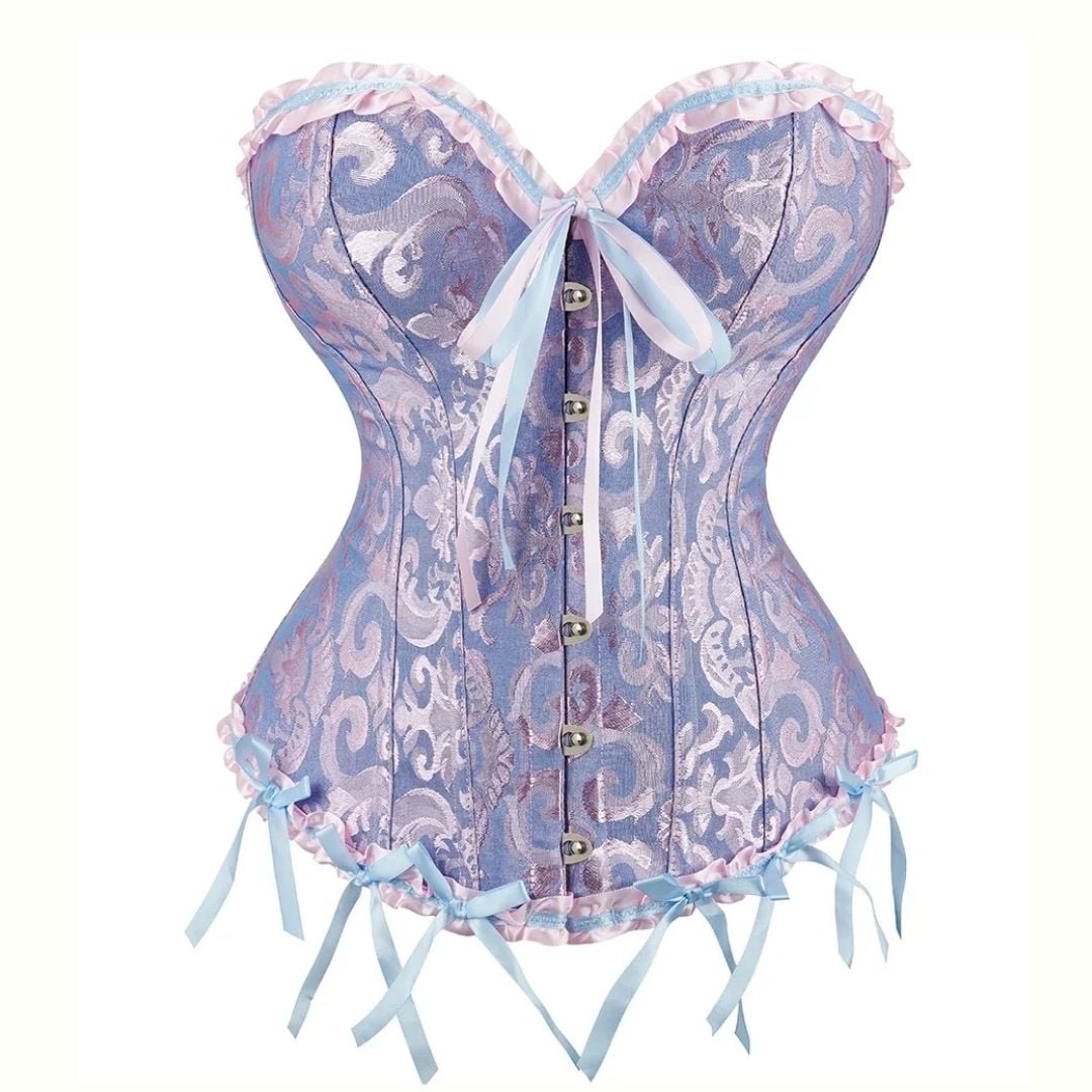 CORSET ENCAJE PRINCESS LILA CORSET VICTORIANO - 1