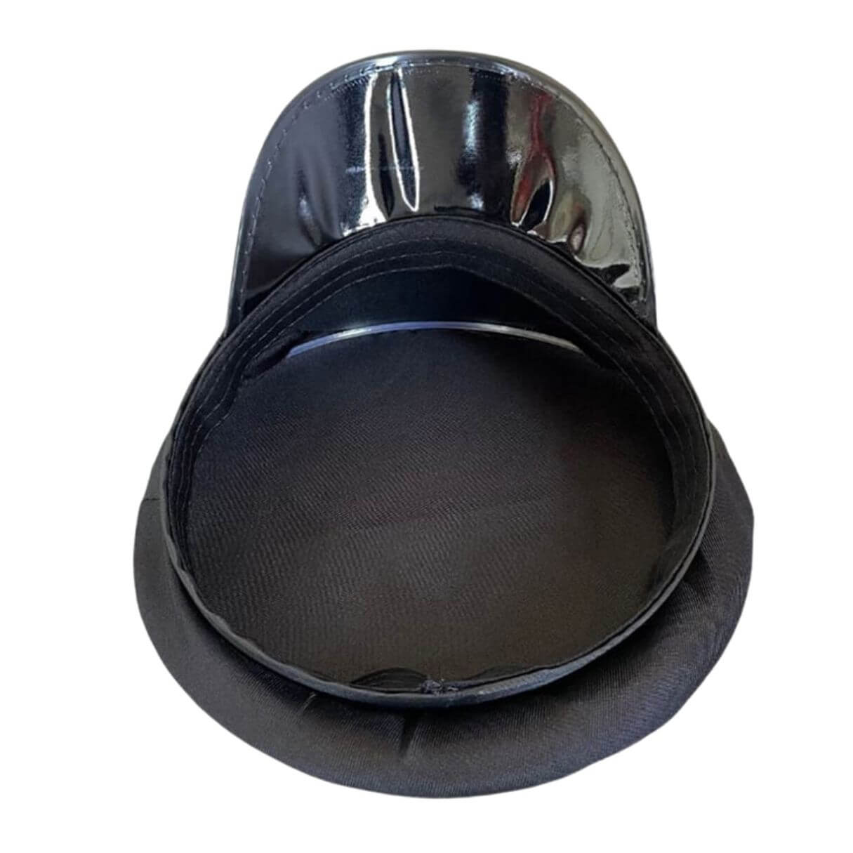 GORRO POLICIA NEGRO DISFRAZ - NIÑOS Y ADULTOS - 2