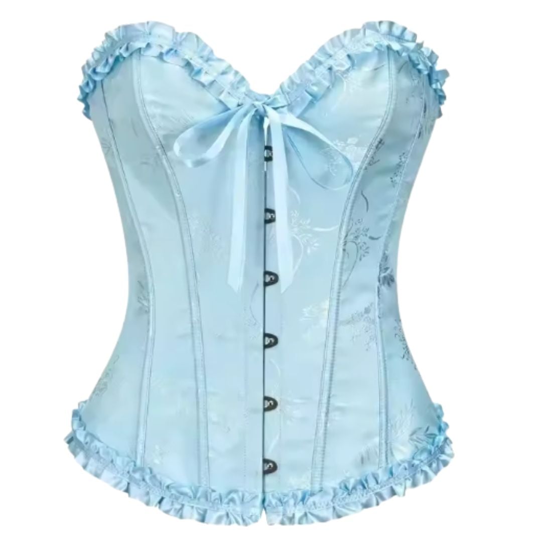 CORSET ENCAJE PRINCESS CELESTE CORSET VICTORIANO - 1