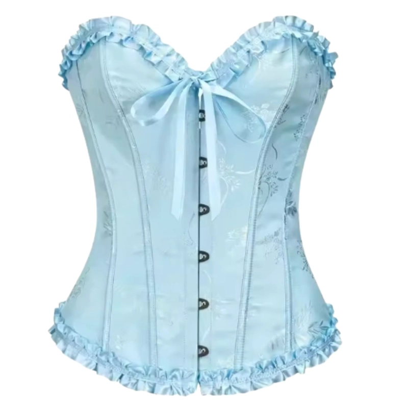 CORSET ENCAJE PRINCESS CELESTE CORSET VICTORIANO - 1