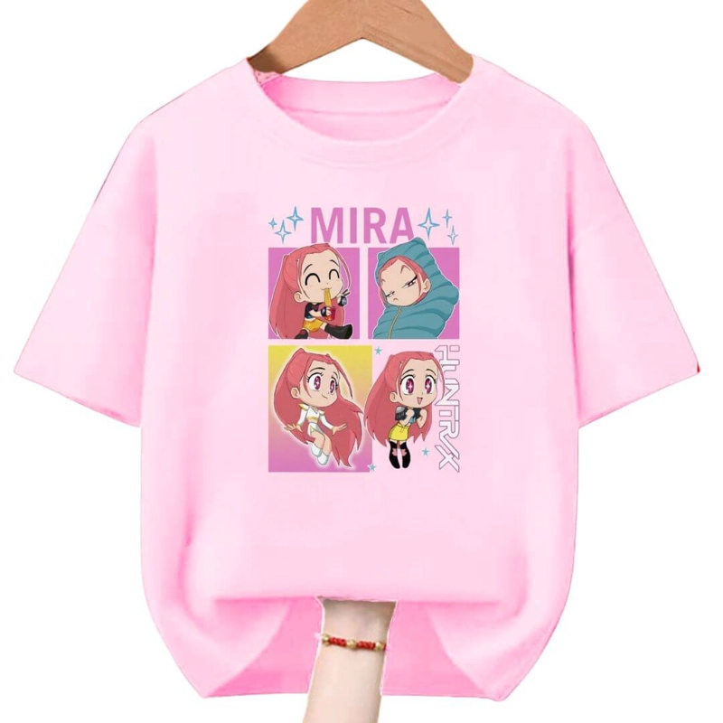 POLO MIRA GUERRERAS KPOP DEMON HUNTERS PELUCHE - TALLAS 6 A XL - 1