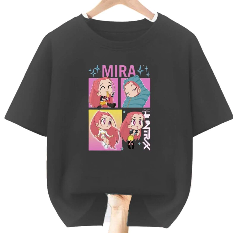 POLO MIRA GUERRERAS KPOP DEMON HUNTERS PELUCHE - TALLAS 6 A XL - 1