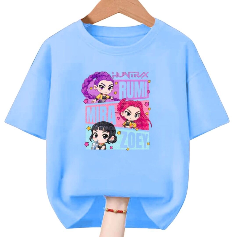 POLOS GUERRERAS KPOP DEMON HUNTERS PELUCHE - TALLAS 6 A XL - 1