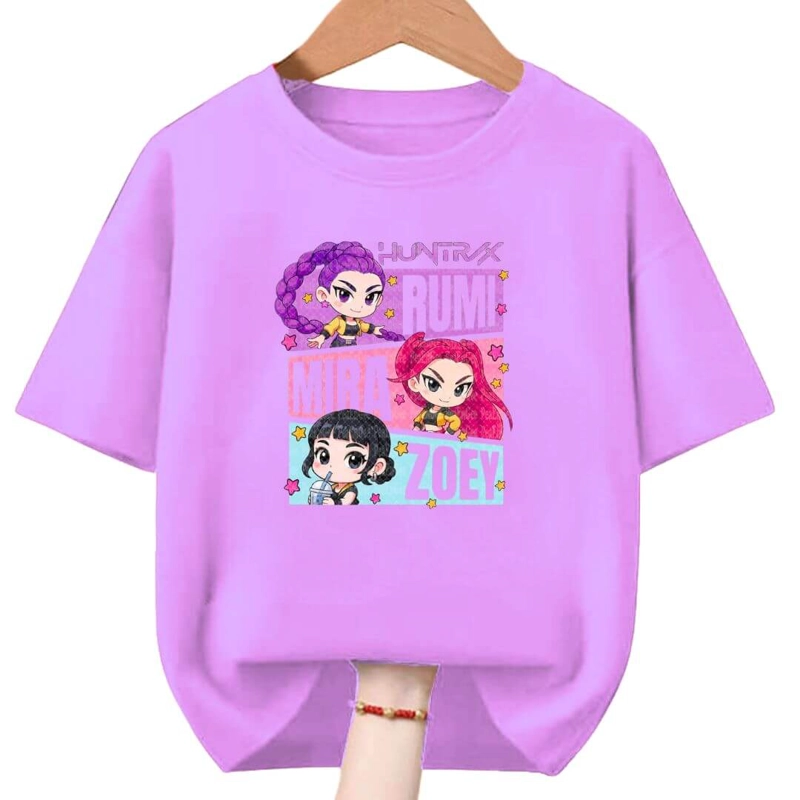 POLOS GUERRERAS KPOP DEMON HUNTERS PELUCHE - TALLAS 6 A XL - 1