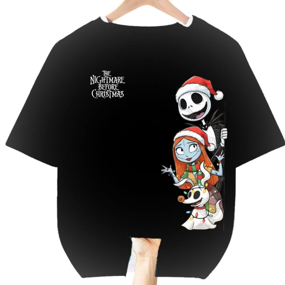 POLOS NAVIDAD JACK SKELLINGTON CHRISTMAS - TALLAS 4 HASTA XL - 1
