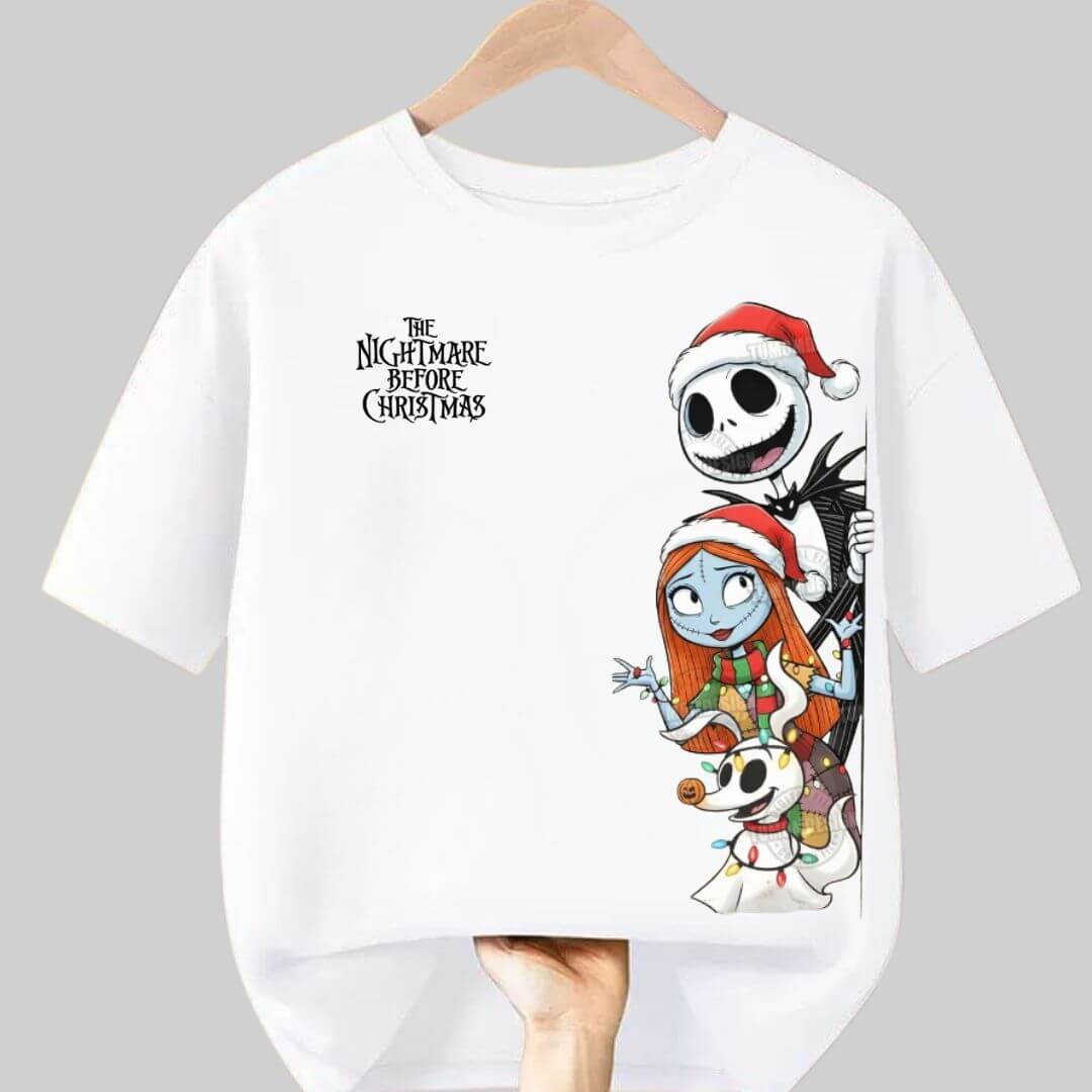 POLOS NAVIDAD JACK SKELLINGTON CHRISTMAS - TALLAS 4 HASTA XL - 1