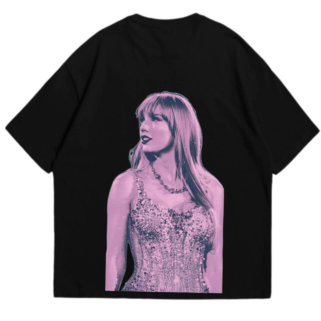 POLOS  TAYLOR SWIFT OVERSIZE  ALGODÓN - TALLAS XS AL XL - 2
