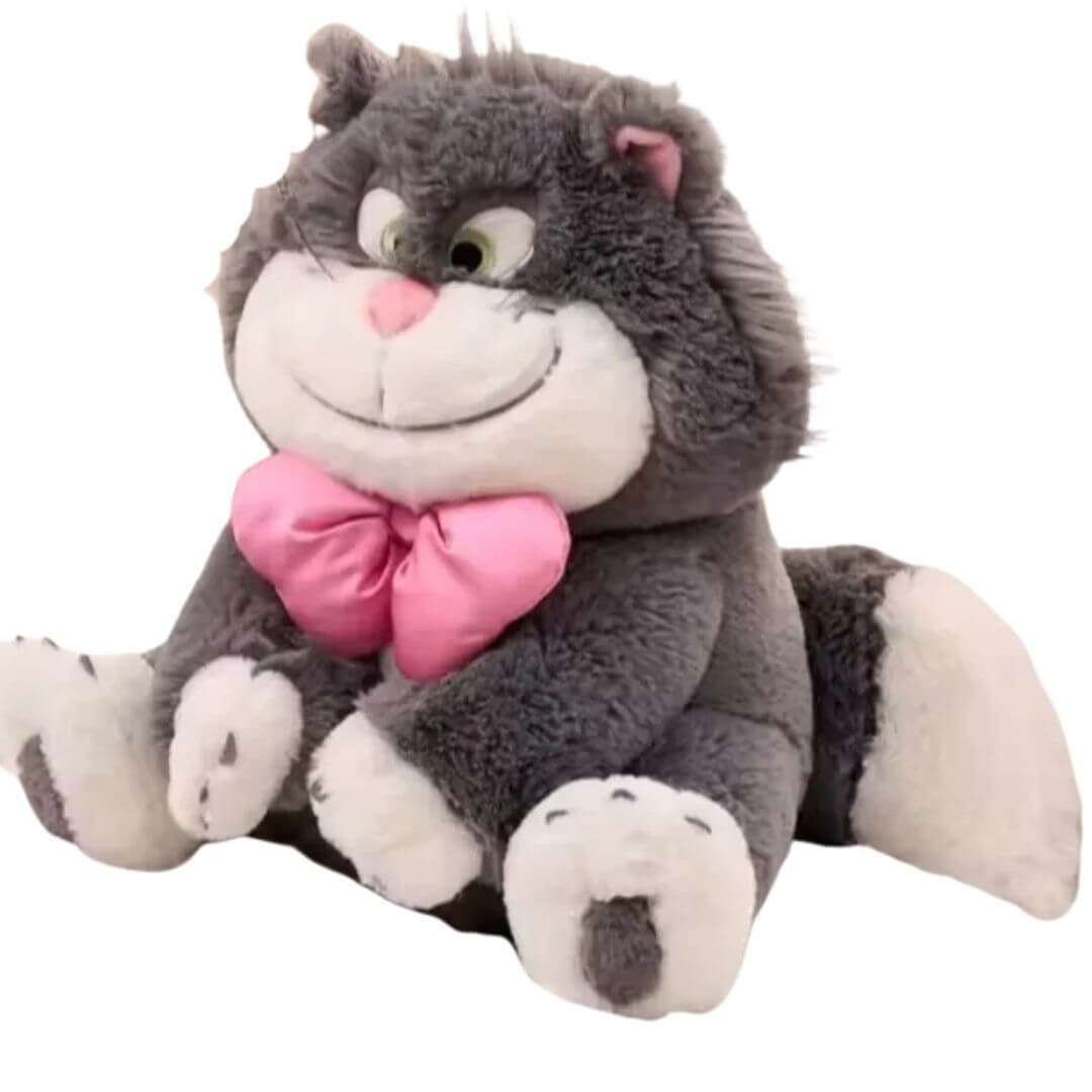 PELUCHE GATO LUCIFER FELIZ CINDERELLA - MIDE 36 CM ALTO - 2
