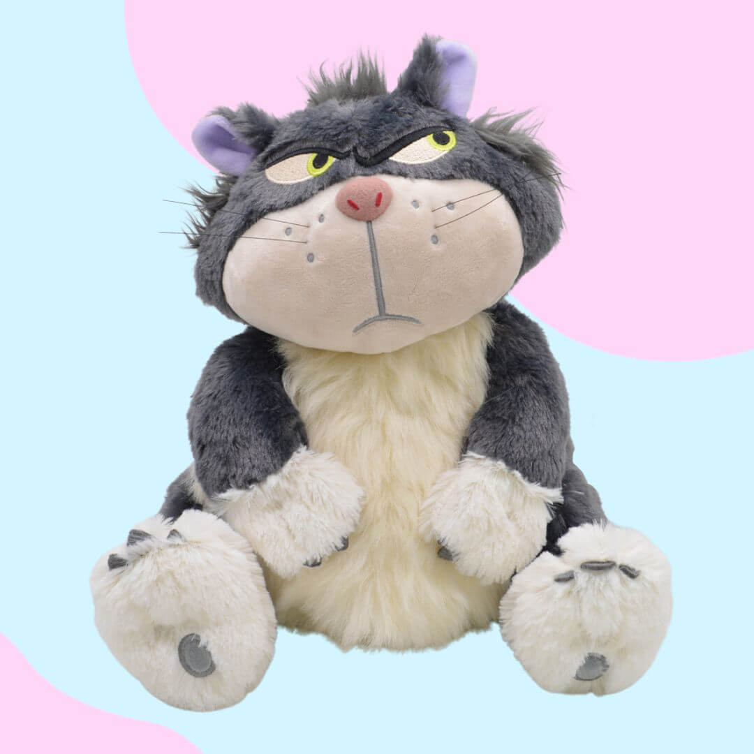 PELUCHE GATO LUCIFER CINDERELLA - MIDE 65 CM ALTO - 1