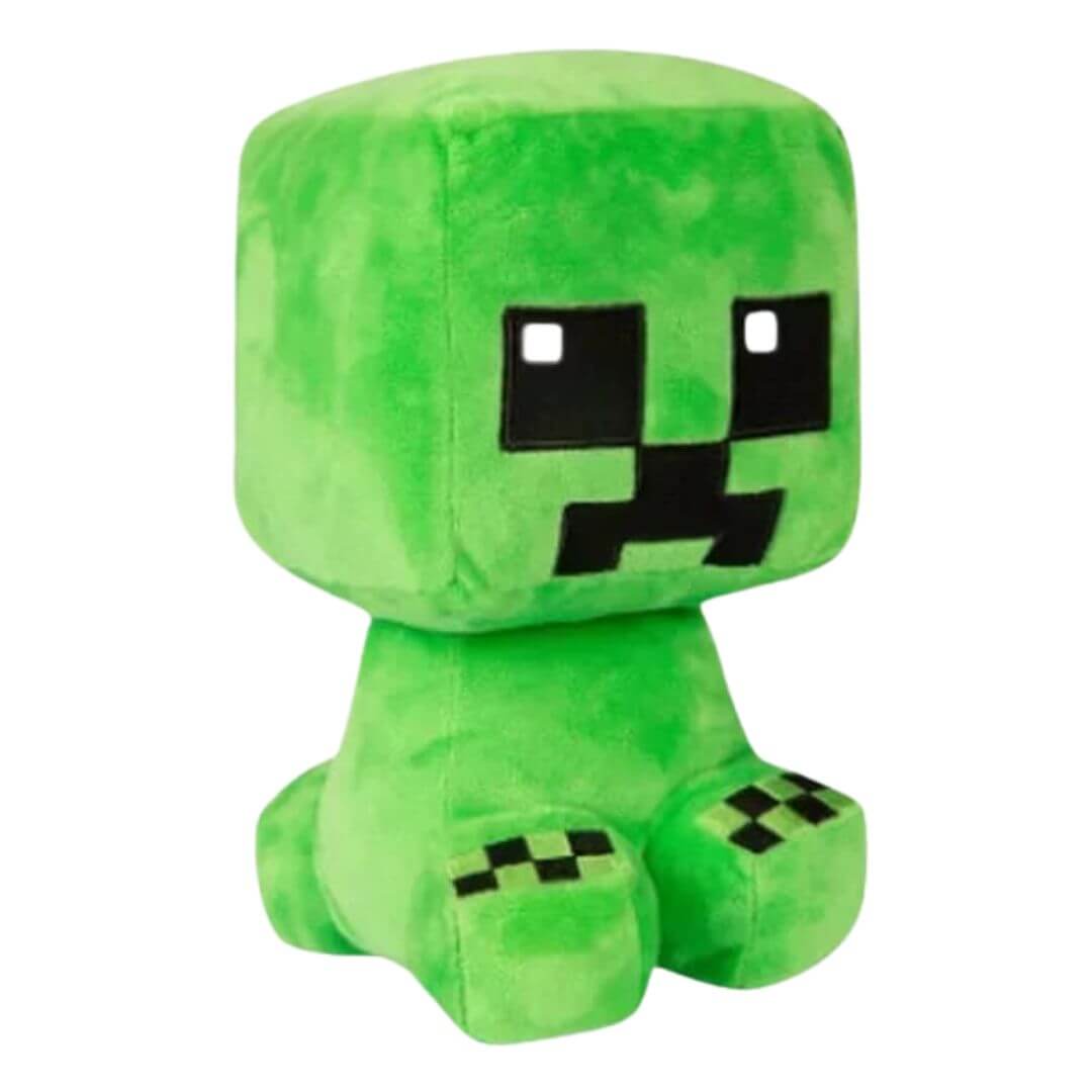PELUCHE CREEPER MINECRAFT  - MIDE 26 CMS ALTO - 1