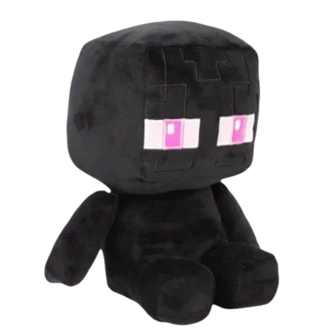 PELUCHE ENDERMAN MINECRAFT  - MIDE 26 CMS ALTO - 1
