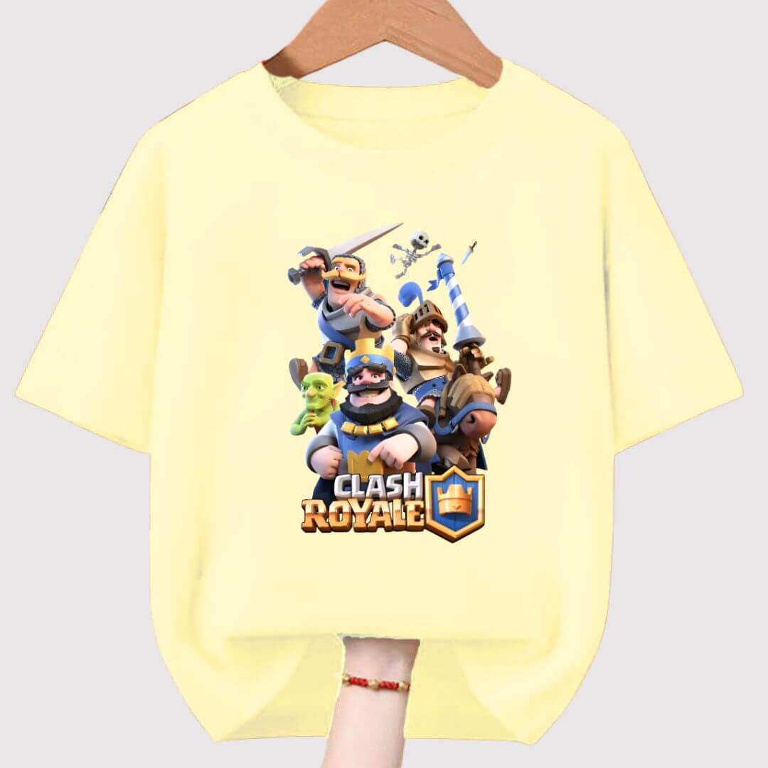 POLO ALGODON CLASH ROYALE PELUCHE - TALLAS 6 HASTA XL - 1