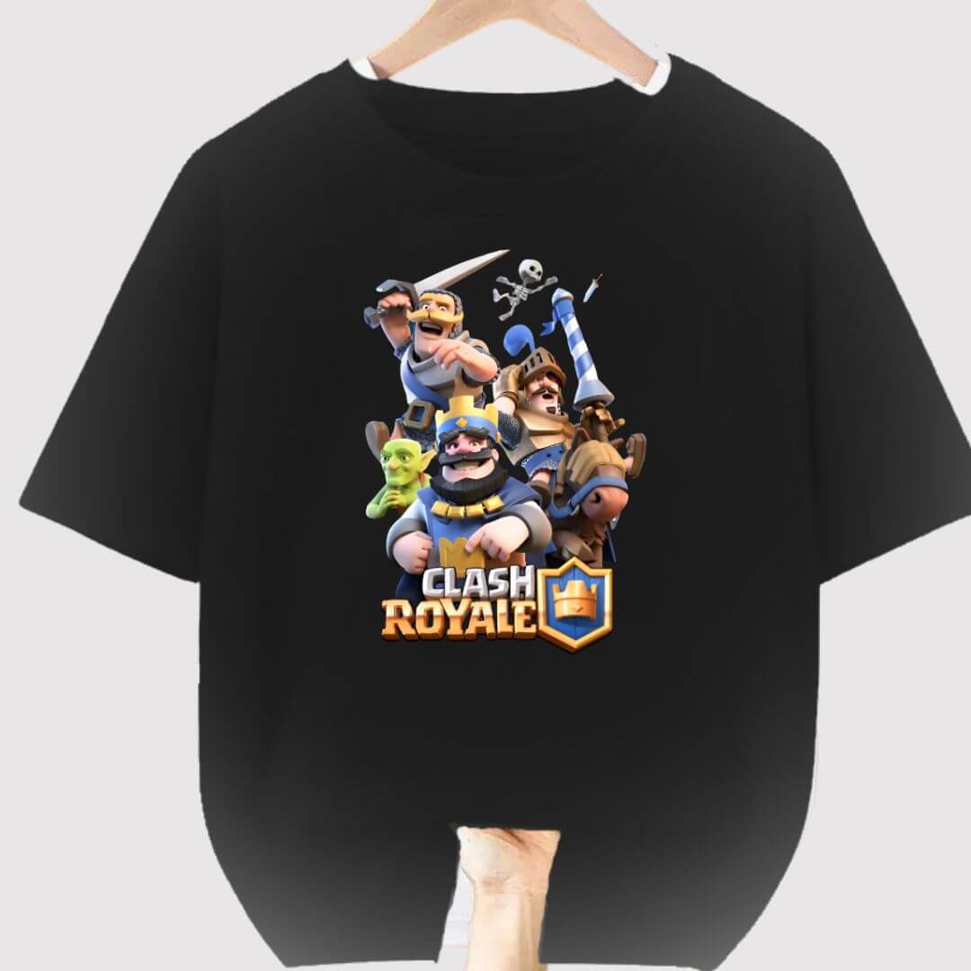 POLO ALGODON CLASH ROYALE PELUCHE - TALLAS 6 HASTA XL - 1