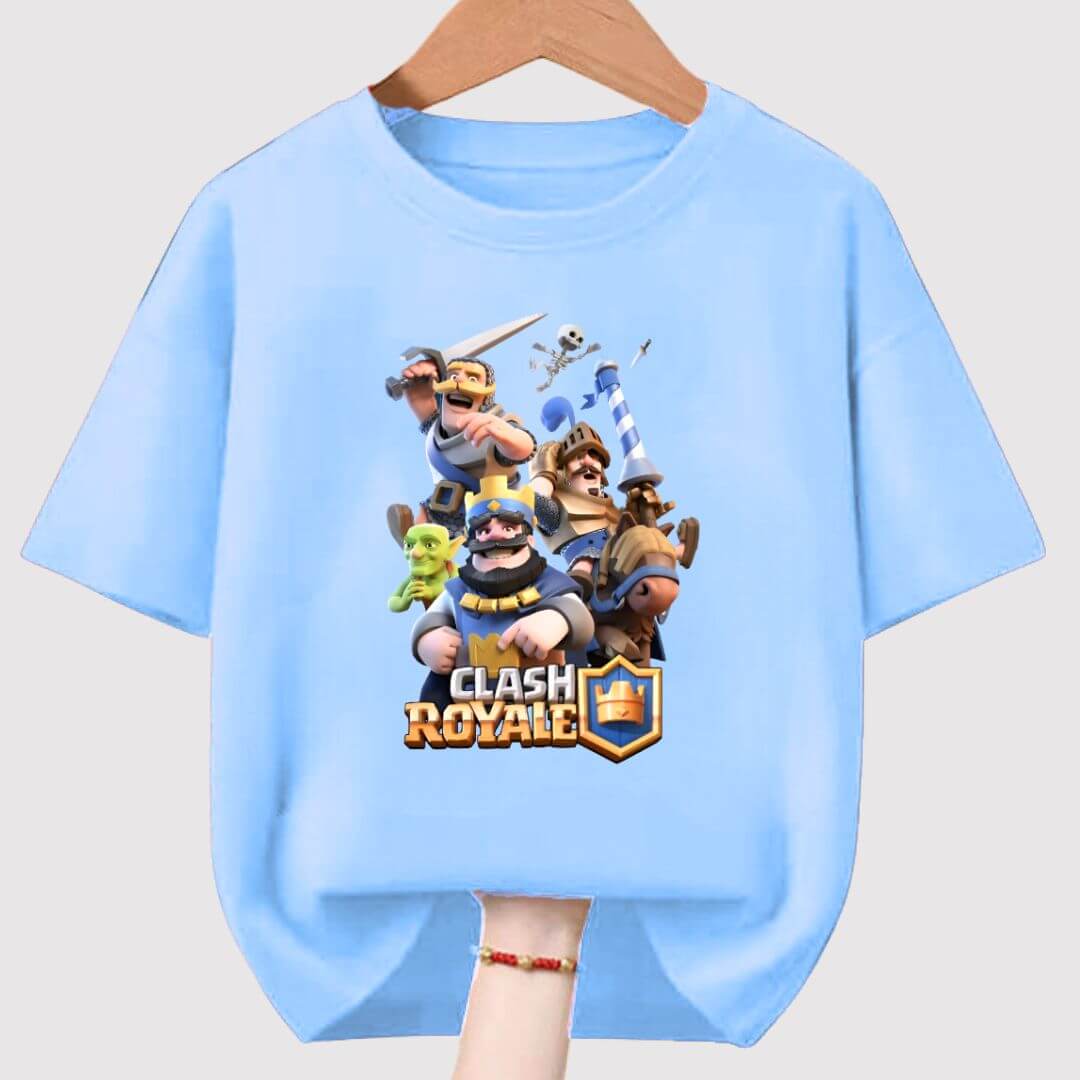 POLO ALGODON CLASH ROYALE PELUCHE  - TALLAS 6 HASTA XL - 1