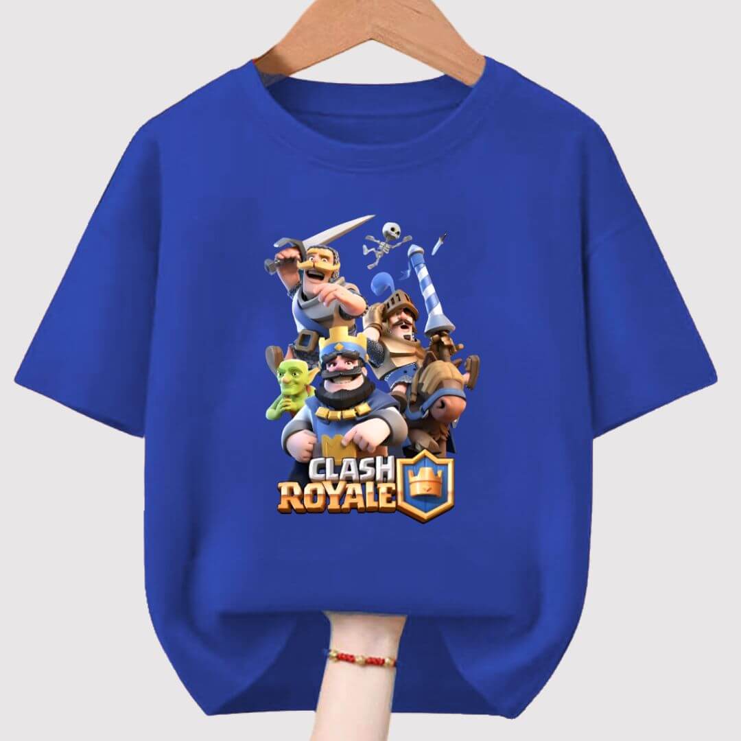 POLO ALGODON CLASH ROYALE PELUCHE  - TALLAS 6 HASTA XL - 1