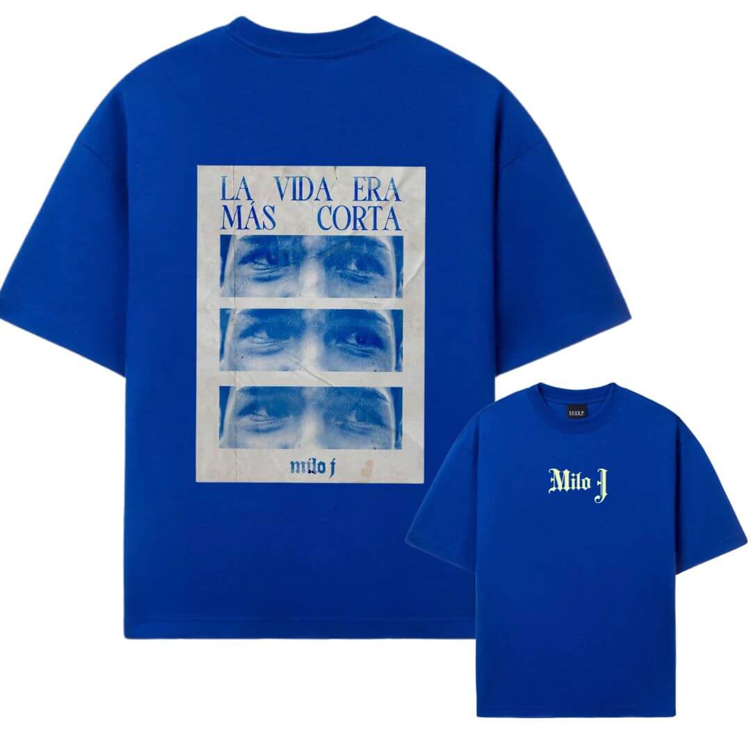 POLO MILO J TOUR LVEMC 2026 AZUL OVERSIZE - TALLAS 16 AL XL - 1