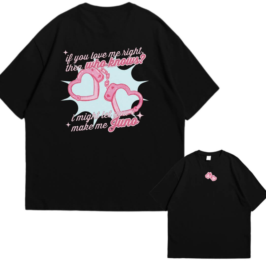 POLOS SABRINA CARPENTER OVERSIZE NEGRO - TALLAS 16 AL XL - 1