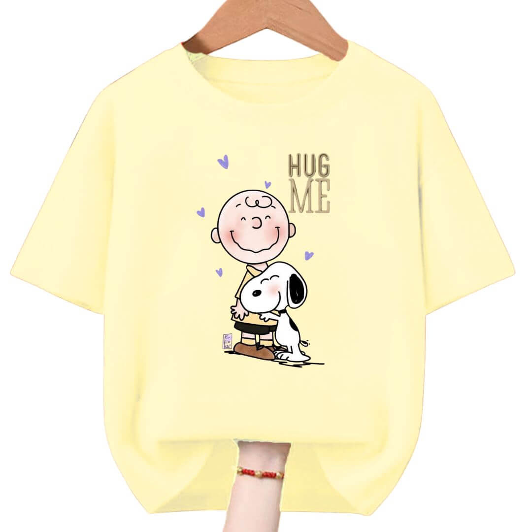 POLOS SNOOPY CHARLIE BROWN  ALGODÓN PELUCHE - TALLAS 6 AL XL - 1