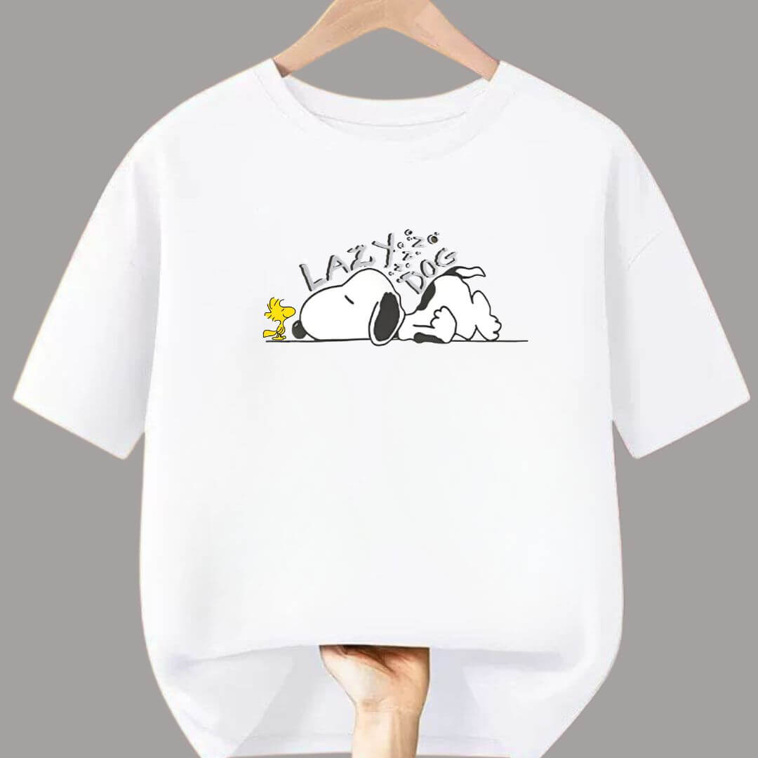POLOS SNOOPY CON EMILIO ALGODÓN PELUCHE - TALLAS 6 AL XL - 1