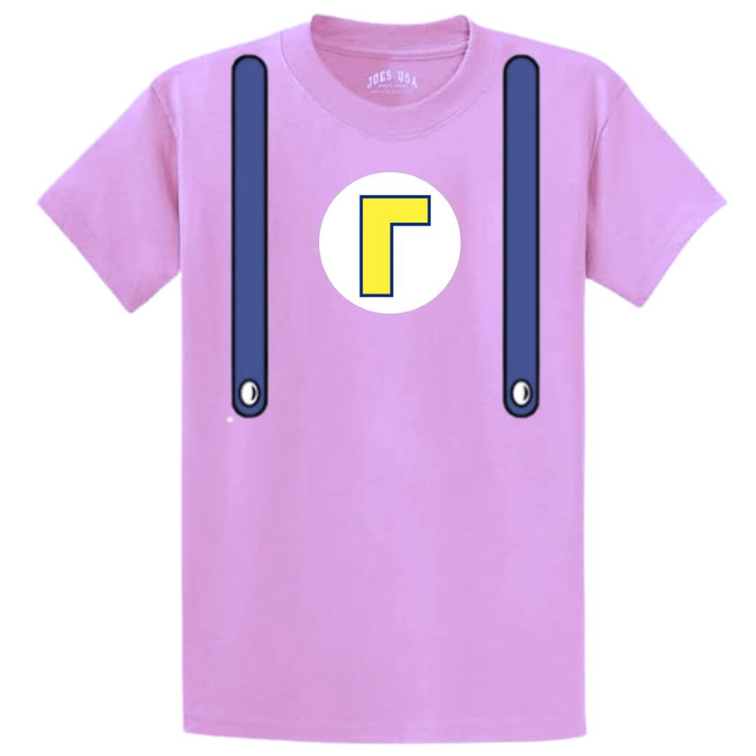 POLOS ALGODÓN WALUIGI PELUCHE MARIO BROS - TALLAS 6 AL XL - 1