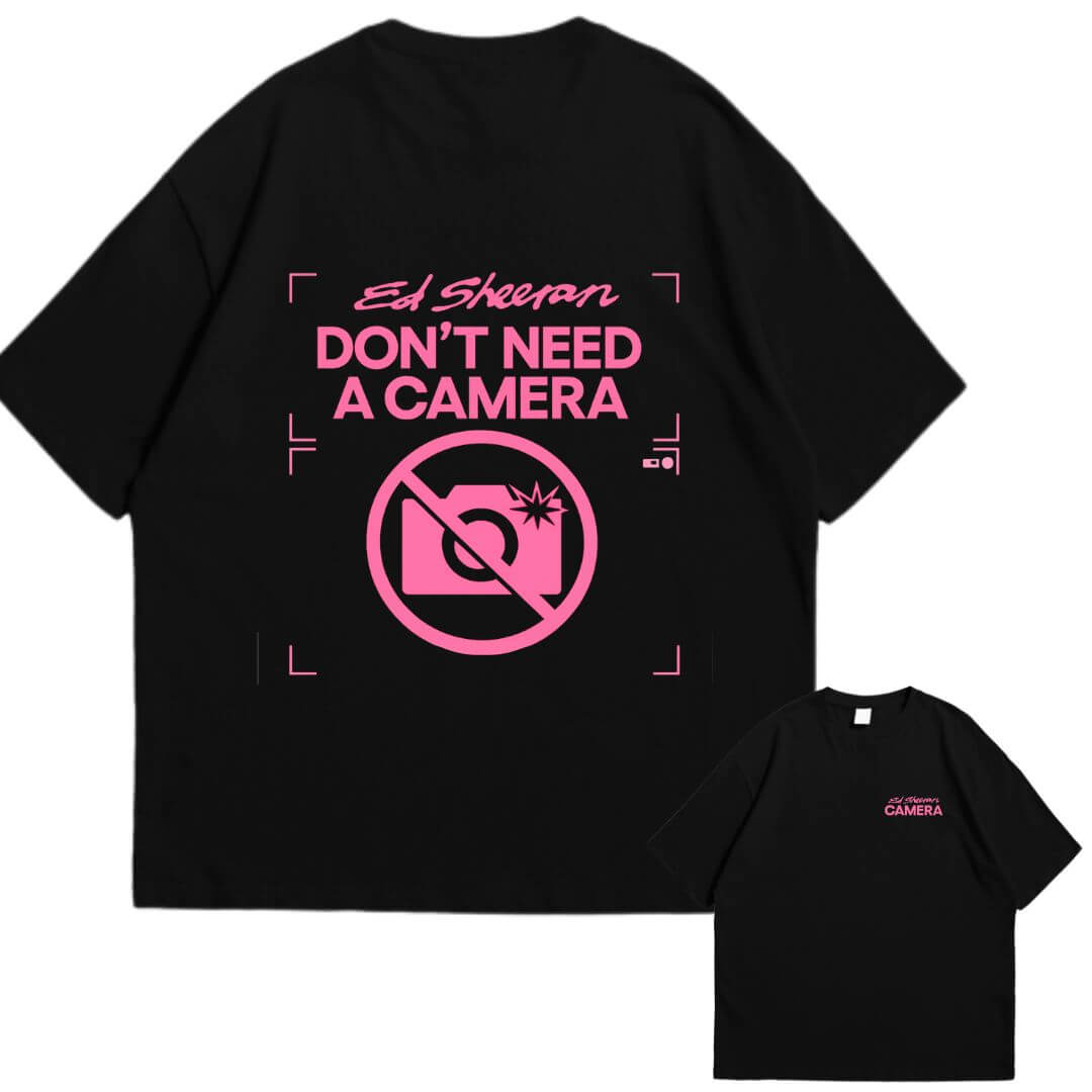POLOS ED SHEERAN OVERSIZE ALGODON LOOP TOUR - TALLAS 16 AL XL - 1