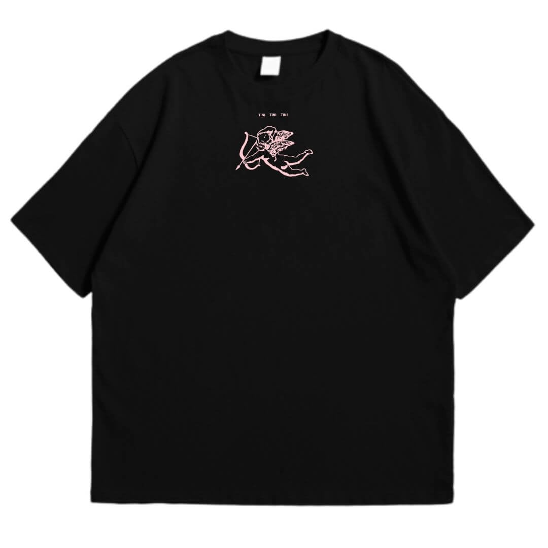 POLOS TINI OVERSIZE ALGODÓN NEGRO - TALLAS 16 AL XL - 3