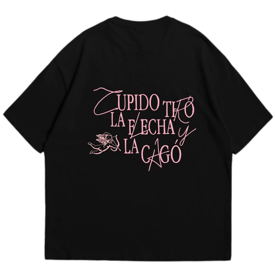 POLOS TINI OVERSIZE ALGODÓN NEGRO - TALLAS 16 AL XL - 4