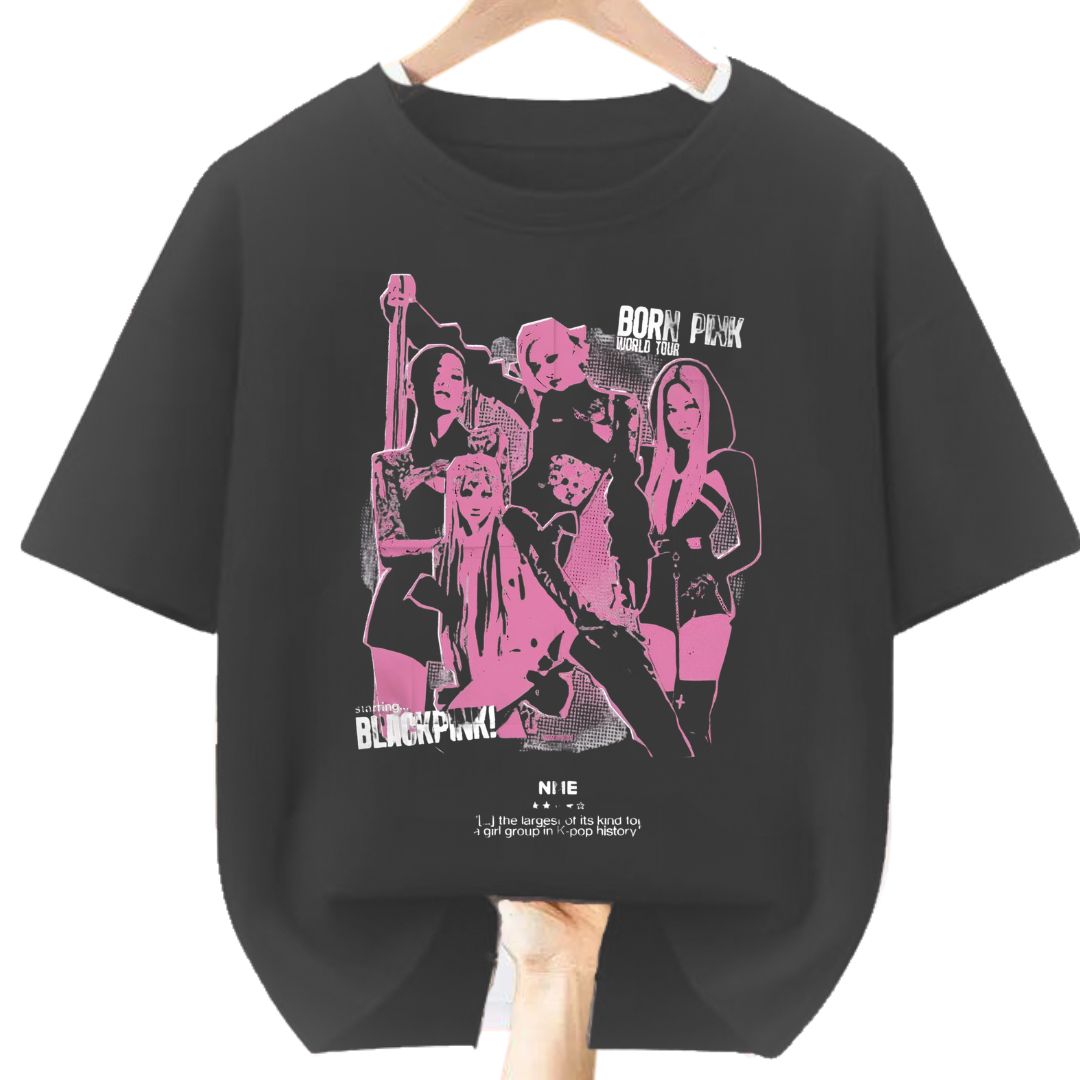 POLOS ALGODÓN BLACKPINK KPOP LISA PELUCHE - TALLAS 6 HASTA XL - 1