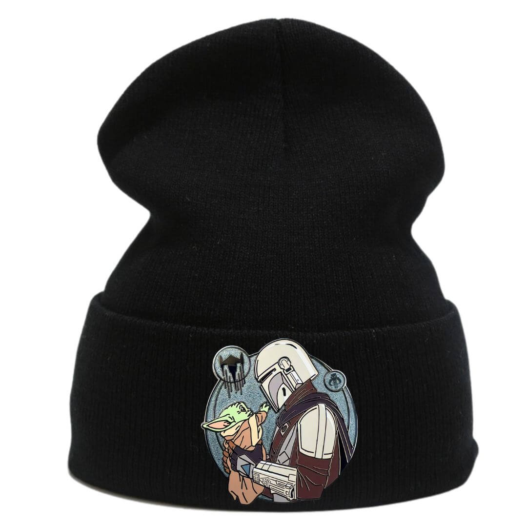 BEANIE MANDALORIAN GROGU YODA PELUCHE - NIÑOS Y ADULTOS - 1