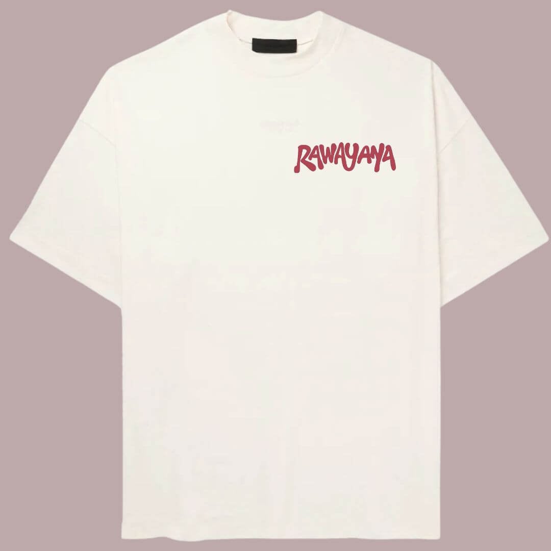 POLO RAWAYANA ALGODÓN OVERSIZE CREMA - TALLAS XS HASTA XL - 2