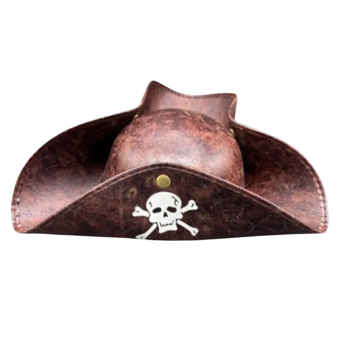 SOMBRERO PIRATA DEL CARIBE JACK SPARROW GORRO DISFRAZ - NIÑOS Y ADULTOS - 2