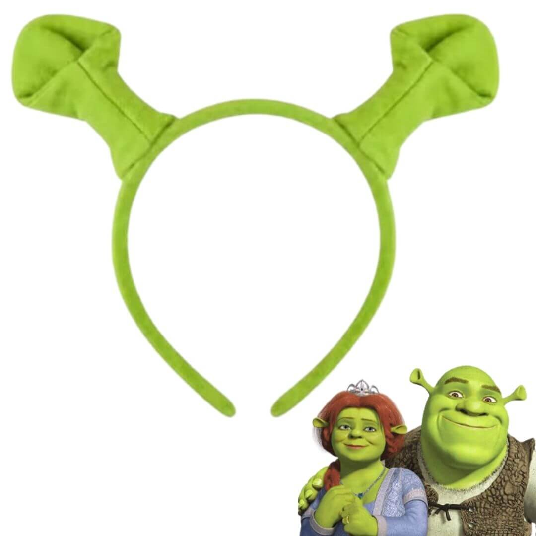 OREJAS DE OGRO SHERK FIONA PELUCHE DISFRAZ - NIÑOS Y ADULTOS - 1