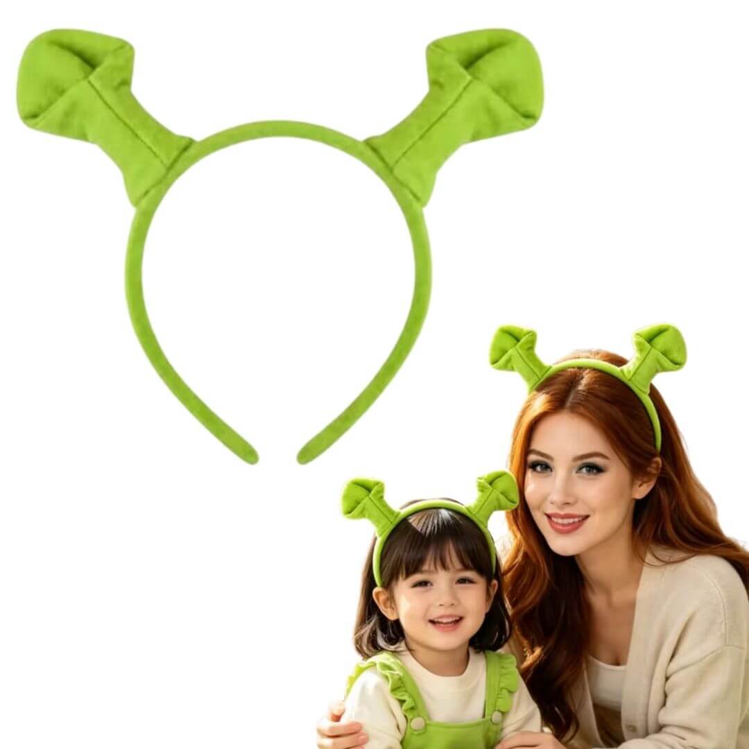 OREJAS DE OGRO SHERK FIONA PELUCHE DISFRAZ - NIÑOS Y ADULTOS - 2