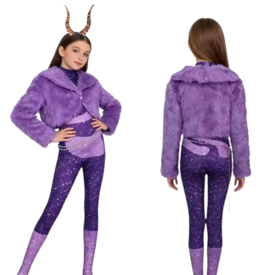 DISFRAZ GAZELLE ZOOTOPIA PELUCHE TRAJE - TALLAS 4 HASTA 14 - 2