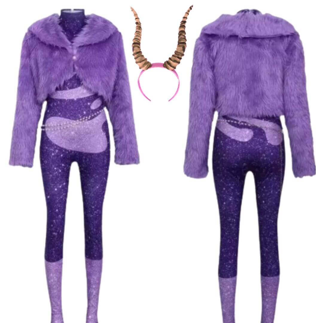 DISFRAZ GAZELLE ZOOTOPIA PELUCHE TRAJE - TALLAS 4 HASTA 14 - 3