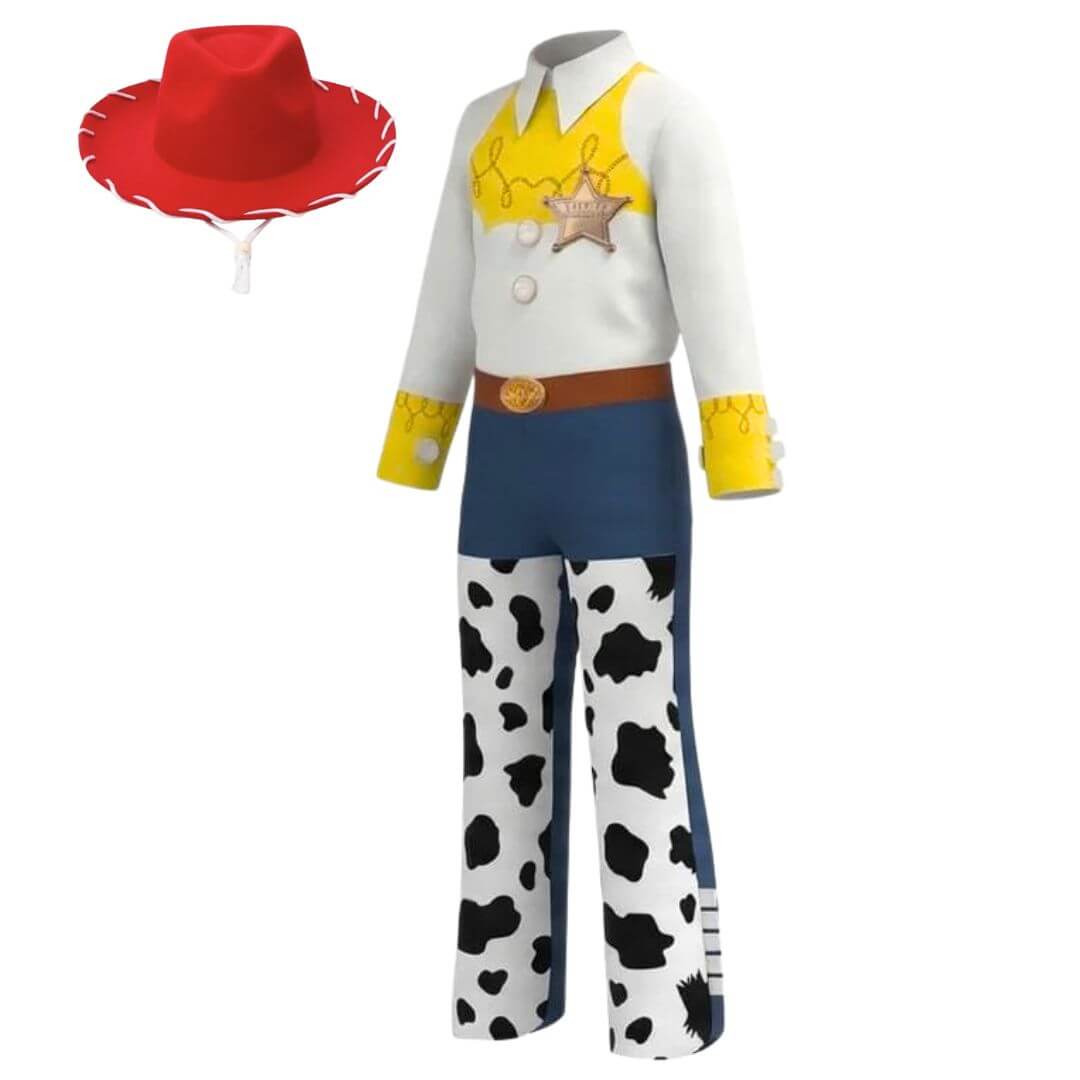 DISFRAZ JESSIE VAQUERITA TOY STORY PELUCHE TRAJE - TALLAS 4 HASTA 14 - 3