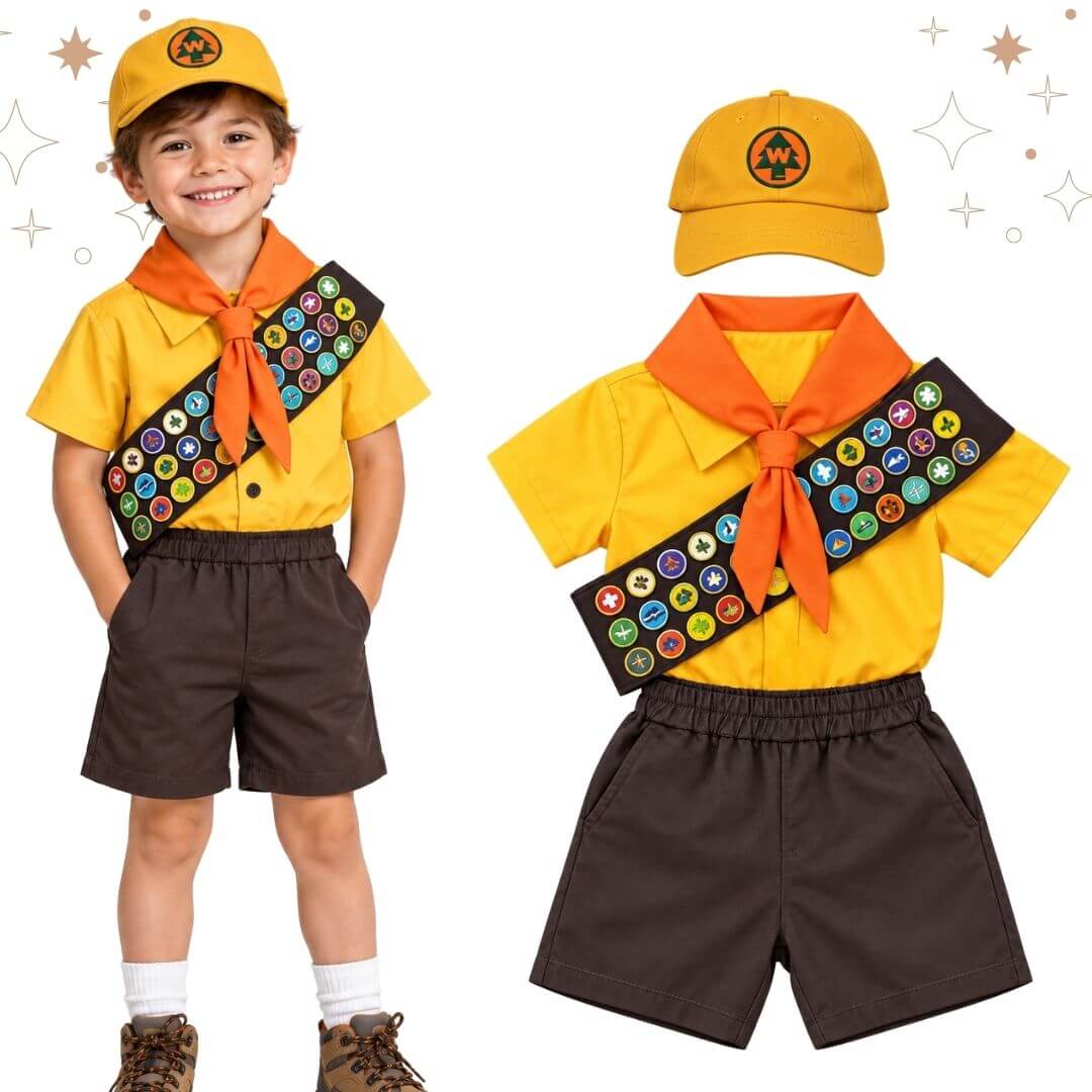 DISFRAZ RUSEEL UP PELUCHE TRAJE NIÑOS - TALLAS 2 HASTA 10 - 2