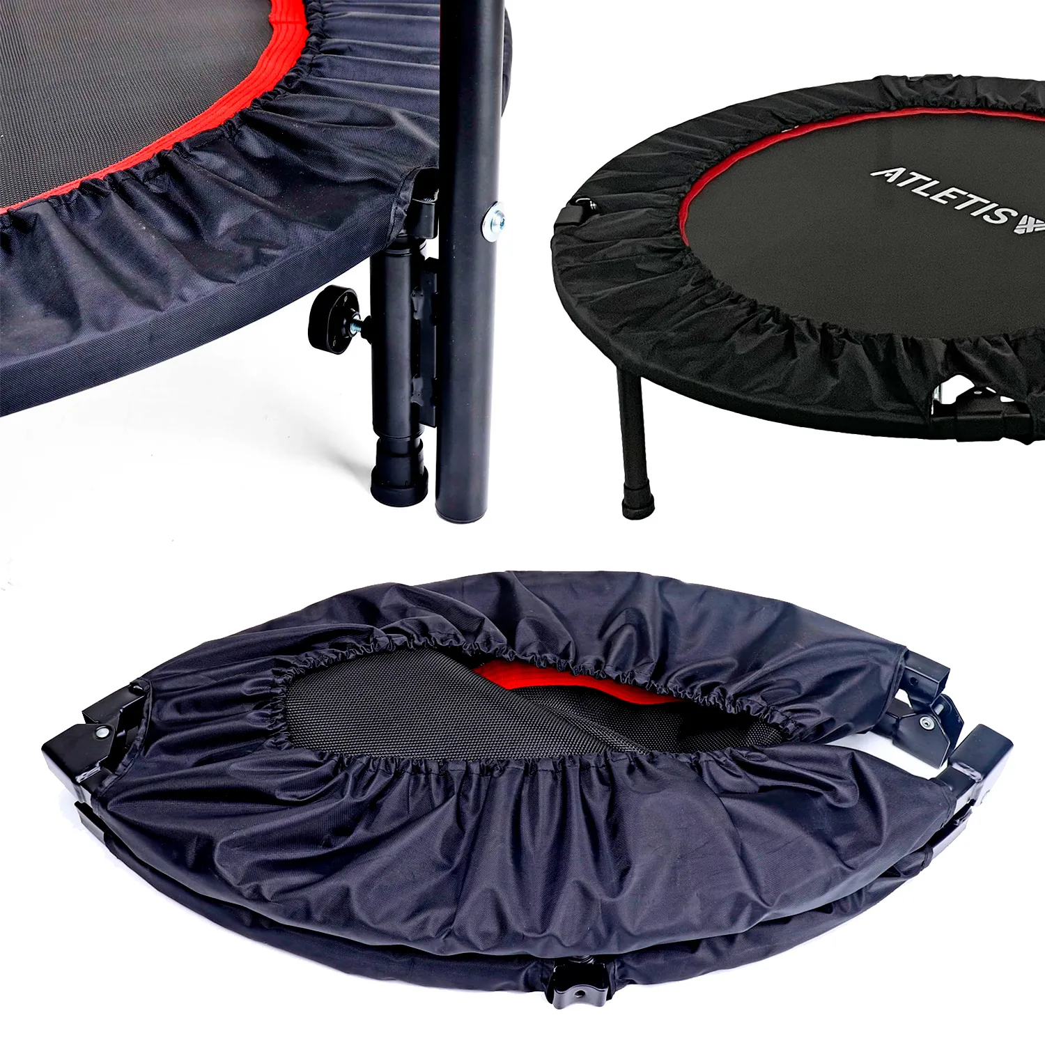 TRAMPOLÍN ATLETIS 1598550 1.02M CON BARRA PRO FITNESS - 5