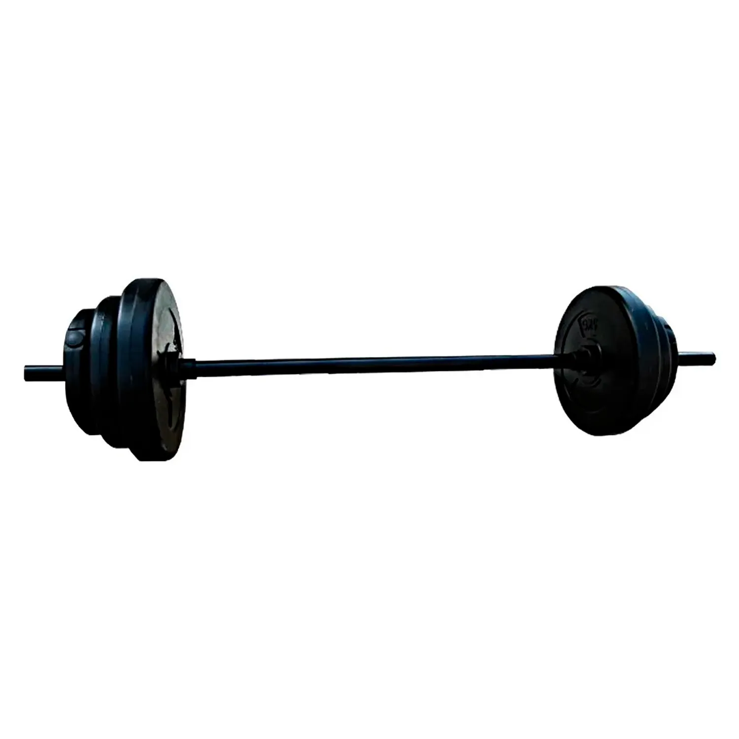 SET BARRA ATLETIS 57066 1.2 MTS + DISCOS CEMENTO 20 KG - 3