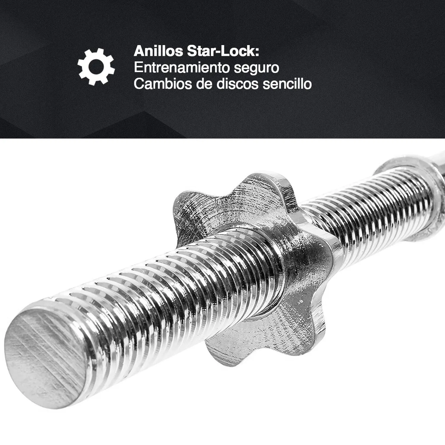 BARRA RECTA REGULAR ATLETIS 1,5 MTS - 4