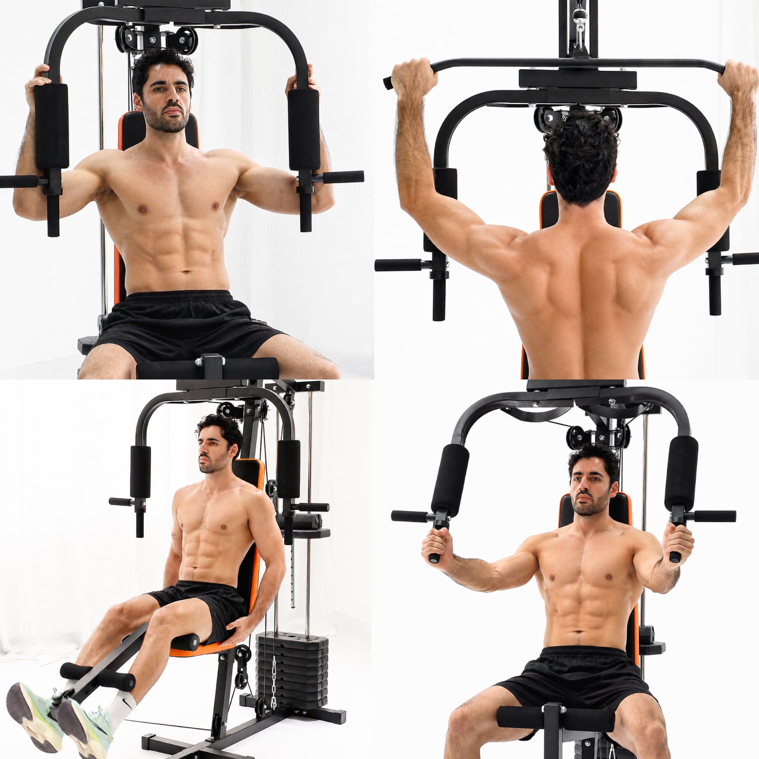 GIMNASIO ATLETIS 57019 HOME GYM TF-3000 100LB GRIS - 7