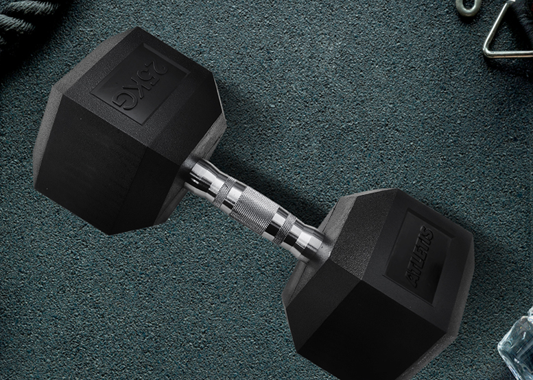 MANCUERNA HEXAGONAL 25 KG NEGRO - 7
