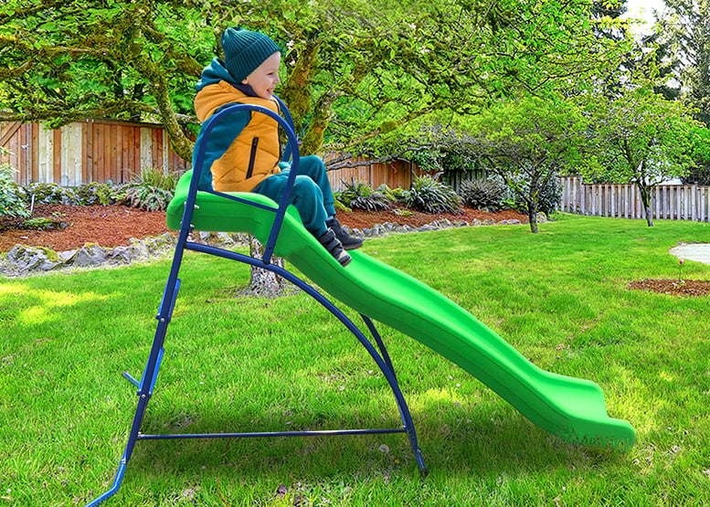 RESBALÍN INFANTIL 4.5 FT VERDE - 2